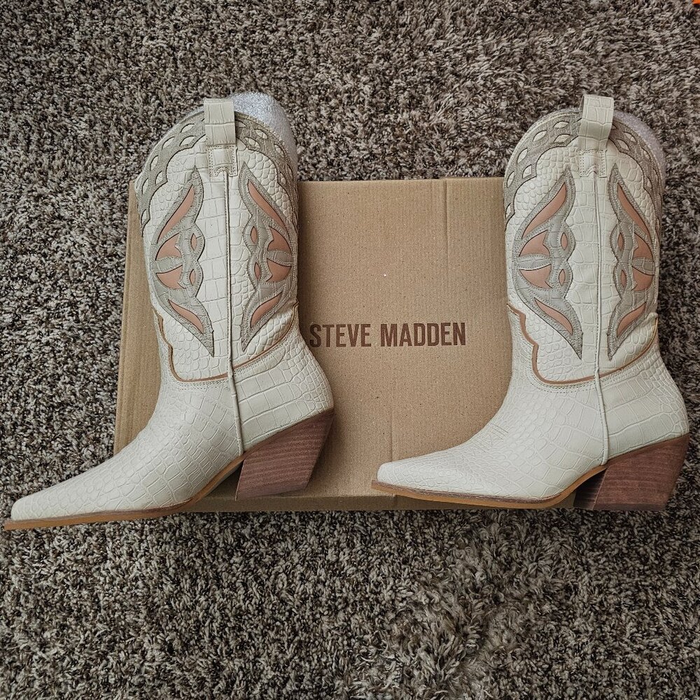 STEVE MADDEN Wynter Womens Western Boots